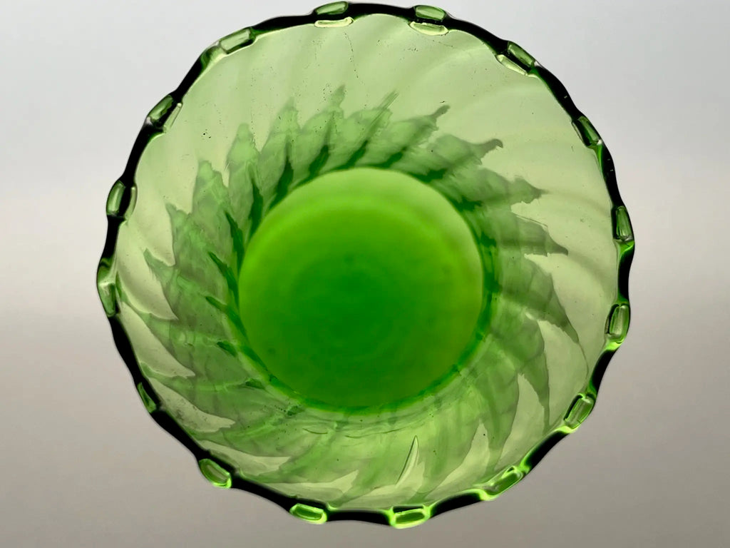 Jarrón Ollería Verde